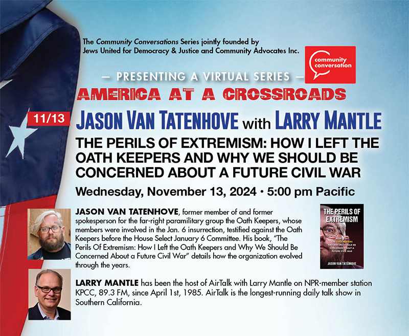 The Rising Threat of Extremism: Far-Right Movements and Their Impact on Democracy with Jason Van Tatenhove and Larry Mantle
